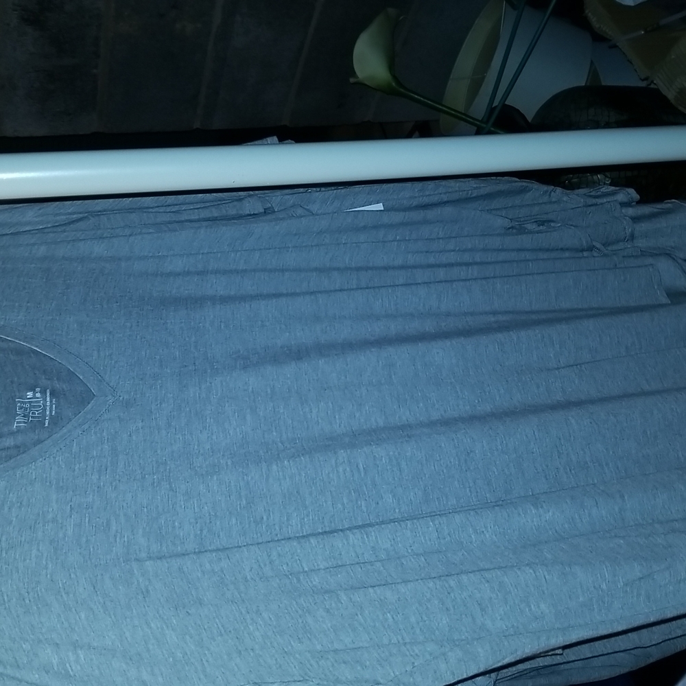vneck tunic tee